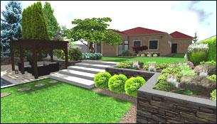 Výhody 3D záhradného projektu